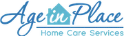 Age in Place Home Care Services logo with transparent background
